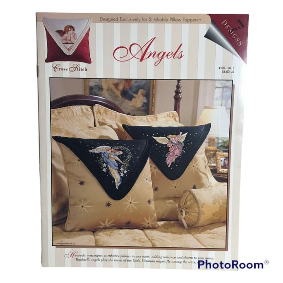 1996 Stitchworld Angels Cross Stitch 7 Designs / 2v1 - Picture 1 of 3